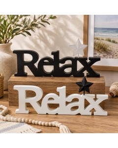 KK1597 - BLK / WH Relax cutout