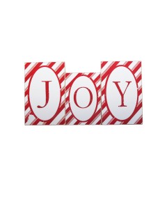 KK1700 - JOY wooden Christmas tiles