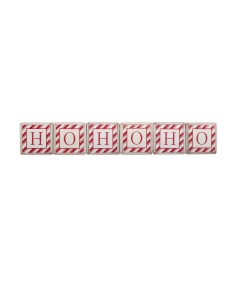 KK1707 - Ho Ho Ho wood blocks 5cm H