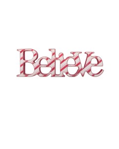 KK1715 - Believe Christmas table top