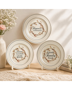 KK1746 - Round Red Berry plates