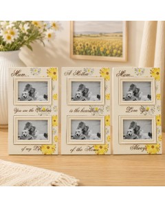 KK1924 - Mum 2 panel photo frame 3 asst