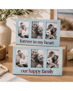 KK1996 - Modern 3 panel photo frame