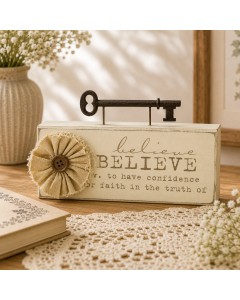 KK2051-Be - Vintage Believe tabletop