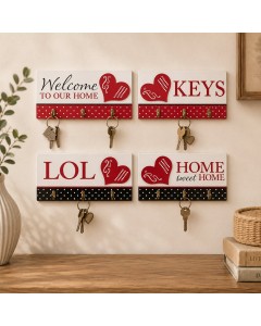 KK2085 - Accent Key holder 4 asst