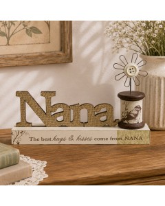 KK2361-Nan - Hessian Nana Cutout w/spindle