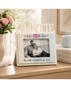 KK2378-AUN - Sweet Rose Auntie cutout frame