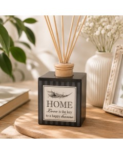 KK2408-HO - Classic HOME block w/diffuser bottle