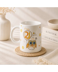 KM2195-21 - 21st Recordable Mug