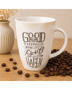 KM2215-GO - Good things...Typography Mug