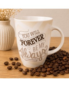 KM2215-MY - My Always Typography Mug