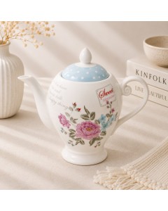 KM2218 - Sweet Rose Ceramic Teapot