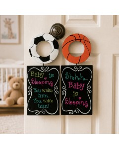 KS5011 - Sporty door knob hangers 2asst