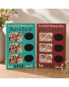 KS5040 - Child / grandchild blackboard photo frames